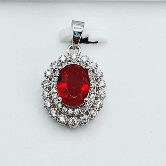 "925 Sterling Silver Cubic Zircon Jewelry Set, UU1P7A7045 - Picture 5 of 10